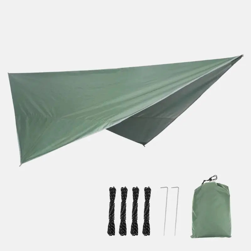 Toldo para rede de descanso Pantanal Crosbel com cordas, estacas e bolsa compacta